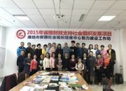 点击查看详细信息<br>标题：市培育中心进行社会组织能力建设培训 阅读次数：0